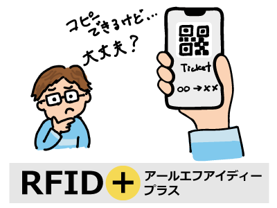 複製されない？QRコードの切符って本当に安全なの？